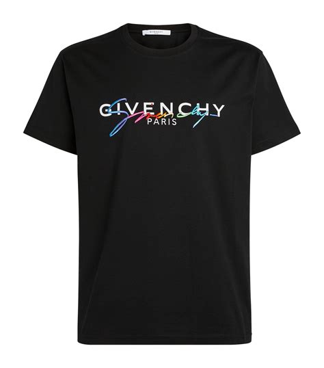 givenchy black and white flag t shirt|givenchy long sleeve t shirt.